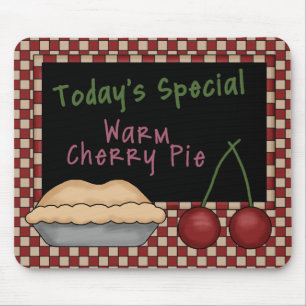 Warm Cherry Pie Mousepad
