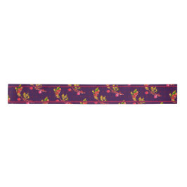 Warm Cherry Splendor Satin Ribbon Satinband