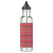 Warm Chevron Edelstahlflasche (Rechts)