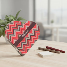 Warm Chevron Notizblock