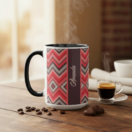 Warm Chevron Tasse