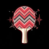 Warm Chevron Tischtennis Schläger
