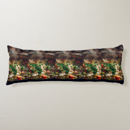 Warm Chicken Soup Steam Art – Rustic Home Cooking  Seitenschläferkissen