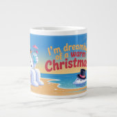 Warm Christmas Dream Jumbo-Tasse (Vorderseite)