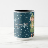Warm Christmas Magic Custom Gifts for Everyone Tasse (Zentrum)