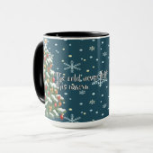 Warm Christmas Magic Custom Gifts for Everyone Tasse (Vorderseite Links)