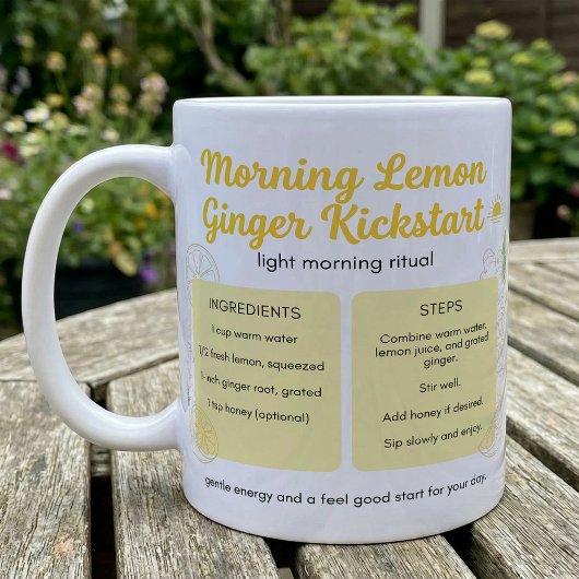 Warm Citrus Ginger Ritual Guide Kaffeetasse