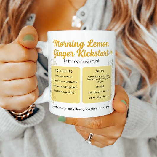 Warm Citrus Ginger Ritual Guide Kaffeetasse