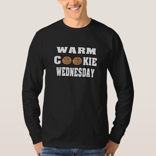 Warm Cookie Wednesday Fun Fresh Day Premium T-Shirt (Vorderseite)