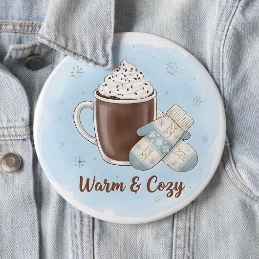 Warm & Cozy Christmas Button (Beispiel)