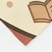 Warm & Cozy Red Panda Brew Fleece-Decke Fleecedecke (Ecke)