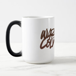 Warm Cup • Cold Night — Cozy Winter Ceramic Mug Verwandlungstasse