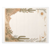 Warm Desert Notizblock (Vorderseite)