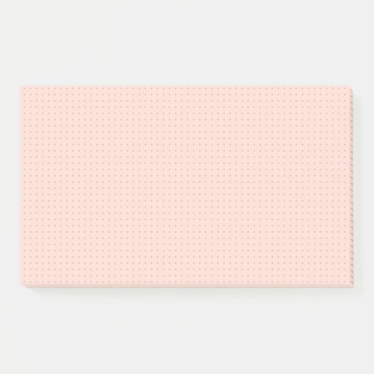 Warm-Dot-Grid-Post-It-Notes Post-it Klebezettel (Vorderseite)