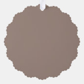 Warm Dusty Rose Background – Wedding Design Ornament Karte (Rückseite)