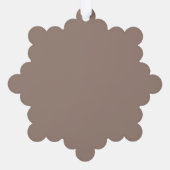 Warm Dusty Rose Background – Wedding Design Ornament Karte (Rückseite)