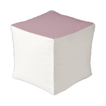 Warm Earthy Blocks Pouf