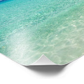 Warm einladend. Malediven Fotodruck (Ecke)