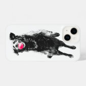 Warm ember accent iPhone hülle (Rückseite (Horizontal))