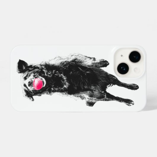 Warm ember accent iPhone hülle (Rückseite (Horizontal))