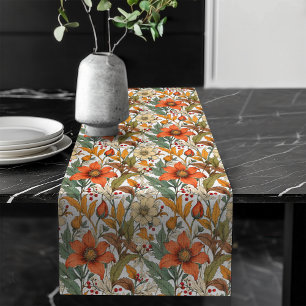 Warm ernte Tischläufer Rustikal Florals Inspiriert