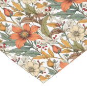 Warm ernte Tischläufer Rustikal Florals Inspiriert (Ecke)