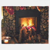 WARM FIRE FLEECEDECKE (Vorderseite (Horizontal))