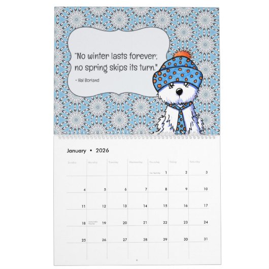 Warm Fuzzies DOG LOVER Calendar Kalender (Jan 2026)