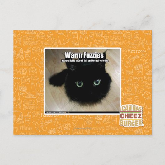 Warm Fuzzies Postkarte (Vorderseite)