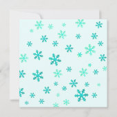 Warm Fuzzies & Winter Flurries Christmas Card (Rückseite)