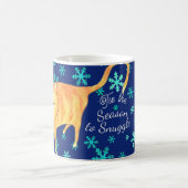 Warm Fuzzies & Winter Flurries Christmas Cat Kaffeetasse (Mittel)