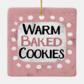 Warm gebackene Cookies Ornament (Rückseite)
