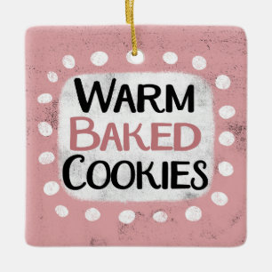 Warm gebackene Cookies Ornament