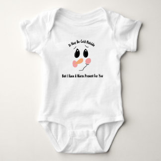 Warm Geschenk für dich Baby Strampler