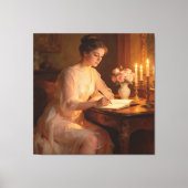 Warm Glow and Ink Leinwanddruck (Vorderseite)