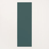 Warm Gold Gradient Paw Print Dog Silhouette Fabric Yogamatte (Rückseite)