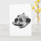 Warm Grin Card Karte (Gelbe Blume)