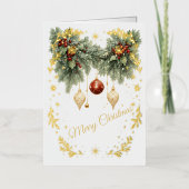 Warm Holiday Wishes Design (Vorderseite)