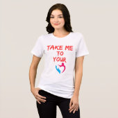Warm Hues T-Shirt Tri-Blend Shirt (Vorderseite voll)