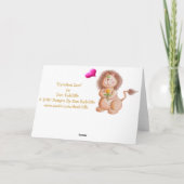 Warm Hugs! Karte (Rückseite)