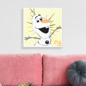 Warm Hugs Snowman Canvas Print Wall Art Leinwanddruck (Insitu (Wohnzimmer))