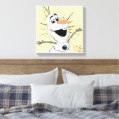 Warm Hugs Snowman Canvas Print Wall Art Leinwanddruck (Insitu (Schlafzimmer))