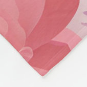 Warm Hugs Vintage Blumendecke Fleecedecke (Ecke)