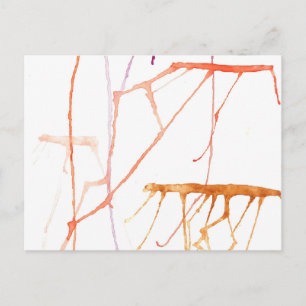 Warm Jelly Fish Postkarte
