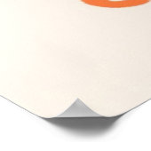 Warm Kangaroo Family Sunset Art Poster (Ecke)