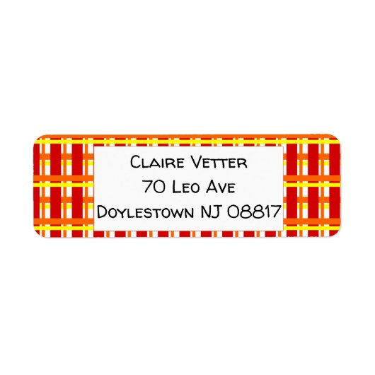 Warm Kariert (Vorne)