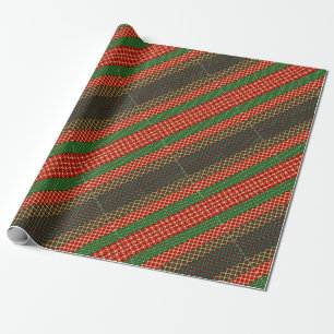 Warm Kariert Geschenkpapier