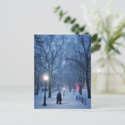 Warm Kiss Postkarte (Stehend Vorderseite)