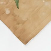 Warm lantern christmas holly pine rustic cozy fleecedecke (Ecke)