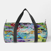 Warm Layers by Lydia's Art Sangria Duffle Bag (Rückseite)